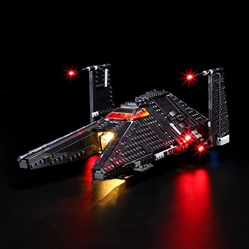 BRIKSMAX 75336 Led Licht für Lego Die Scythe – Transportschiff des Großinquisitors - Compatible with Lego Star Wars Bausteinen Modell - Ohne Lego Set von BRIKSMAX
