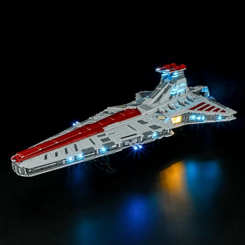 BRIKSMAX 75367 Led Licht für Lego Republikanischer Angriffskreuzer der Venator-Klasse - Compatible with Lego Star Wars Bausteinen Modell - Ohne Lego Set von BRIKSMAX