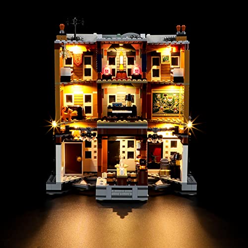 BRIKSMAX 76408 Led Licht für Lego Grimmauldplatz Nr. 12 - Compatible with Lego Harry Potter Bausteinen Modell - Ohne Lego Set von BRIKSMAX