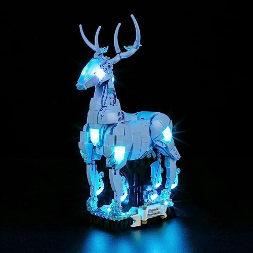 BRIKSMAX 76414 Led Licht für Lego Expecto Patronum (REH) - Compatible with Lego Harry Potter Bausteinen Modell - Ohne Lego Set von BRIKSMAX