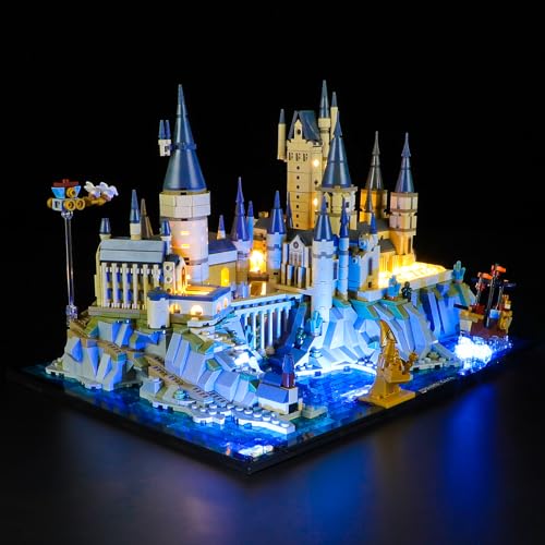 BRIKSMAX 76419 Led Licht für Lego Schloss Hogwarts mit Schlossgelände - Compatible with Lego Harry Potter Bausteinen Modell - Ohne Lego Set von BRIKSMAX