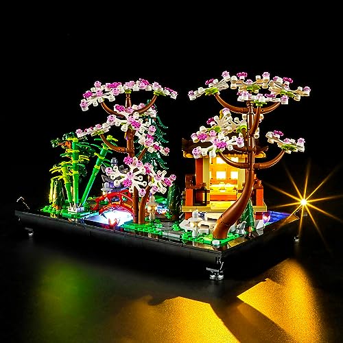 BRIKSMAX LED Beleuchtung für Lego Icons Garten der Stille 10315,kompatibles Licht Set für Bausteine - Ohne Lego Set,Premium Deko Licht für Modellbau für Home Deko,Geschenk für Erwachsene von BRIKSMAX