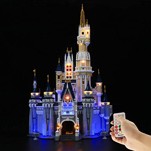 BRIKSMAX LED Beleuchtungsset mit Multifunktions-Soundfernbedienung für Lego Disney Castle, kompatibel mit Lego 71040 - Ohne Lego Set BRIKSMAX LED Beleuchtungsset mit Multifunktions-Soundfernbedienung für Lego Disney Castle, kompatibel mit Lego 71040 - Ohne Lego Set von BRIKSMAX