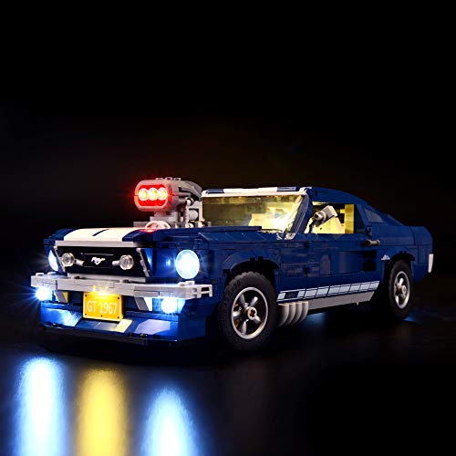 BRIKSMAX Led Beleuchtungsset für Ford Mustang, Kompatibel Mit Lego 10265 Bausteinen Modell - Ohne Lego Set… BRIKSMAX Led Beleuchtungsset für Ford Mustang, Kompatibel Mit Lego 10265 Bausteinen Modell - Ohne Lego Set… von BRIKSMAX