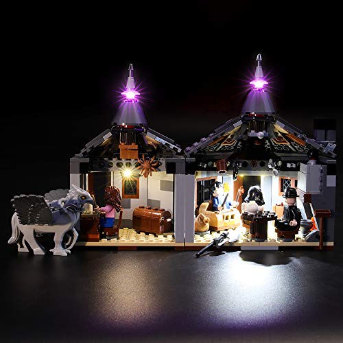 BRIKSMAX Led Beleuchtungsset für Harry Potter Hagrids Hütte Seidenschnabels Rettung,Kompatibel Mit Lego 75947 Bausteinen Modell - Ohne Lego Set von BRIKSMAX