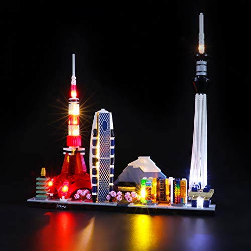BRIKSMAX Led Beleuchtungsset für Lego Architecture Tokio Skyline,Kompatibel Mit Lego 21051 Bausteinen Modell - Ohne Lego Set BRIKSMAX Led Beleuchtungsset für Lego Architecture Tokio Skyline,Kompatibel Mit Lego 21051 Bausteinen Modell - Ohne Lego Set von BRIKSMAX