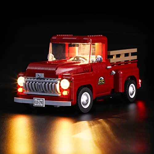 BRIKSMAX Led Beleuchtungsset für Lego Creator Pickup - Compatible with Lego 10290 Bausteinen Modell - Ohne Lego Set von BRIKSMAX