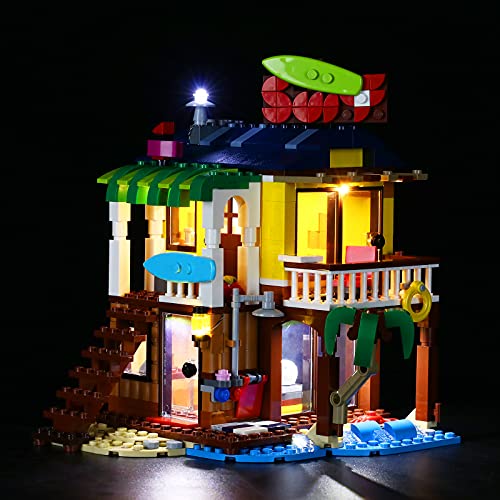 BRIKSMAX Led Beleuchtungsset für Lego Creator Surfer-Strandhaus - Compatible with Lego 31118 Bausteinen Modell - Ohne Lego Set BRIKSMAX Led Beleuchtungsset für Lego Creator Surfer-Strandhaus - Compatible with Lego 31118 Bausteinen Modell - Ohne Lego Set von BRIKSMAX