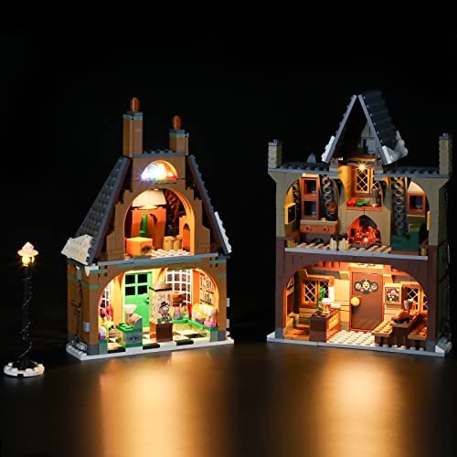 BRIKSMAX Led Beleuchtungsset für Lego Harry Potter Hogsmeade Spielzeug - Compatible with Lego 76388 Bausteinen Modell - Ohne Lego Set von BRIKSMAX