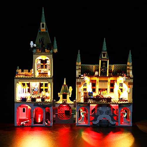BRIKSMAX Led Beleuchtungsset für Lego Harry Potter Hogwarts Kammer des Schreckens - Compatible with Lego 76389 Bausteinen Modell - Ohne Lego Set von BRIKSMAX