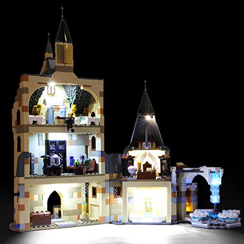 BRIKSMAX Led Beleuchtungsset für Lego Harry Potter Hogwarts Uhrenturm, Kompatibel Mit Lego 75948 Bausteinen Modell - Ohne Lego Set von BRIKSMAX