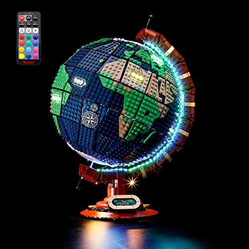 BRIKSMAX Led Beleuchtungsset für Lego Ideas Globus - Compatible with Lego 21332 Bausteinen Modell - Ohne Lego Set BRIKSMAX Led Beleuchtungsset für Lego Ideas Globus - Compatible with Lego 21332 Bausteinen Modell - Ohne Lego Set von BRIKSMAX