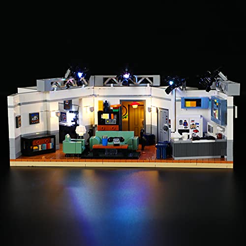 BRIKSMAX Led Beleuchtungsset für Lego Ideas Seinfeld (Remote-Control Version)- Compatible with Lego 21328 Bausteinen Modell - Ohne Lego Set von BRIKSMAX