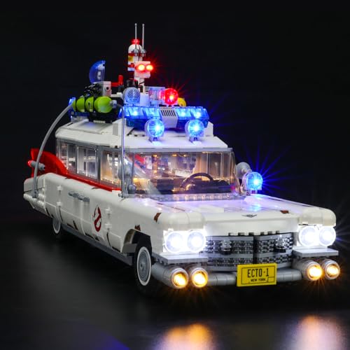 BRIKSMAX Led Beleuchtungsset für Lego Creator Ghostbusters™ ECTO-1 - Compatible with Lego 10274 Bausteinen Modell - Ohne Lego Set von BRIKSMAX