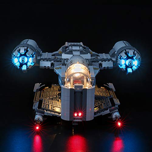 BRIKSMAX Led Beleuchtungsset für Lego Star Wars The Mandalorian™ Bounty Hunter Transport - Compatible with Lego 75292 Bausteinen Modell - Ohne Lego Set von BRIKSMAX