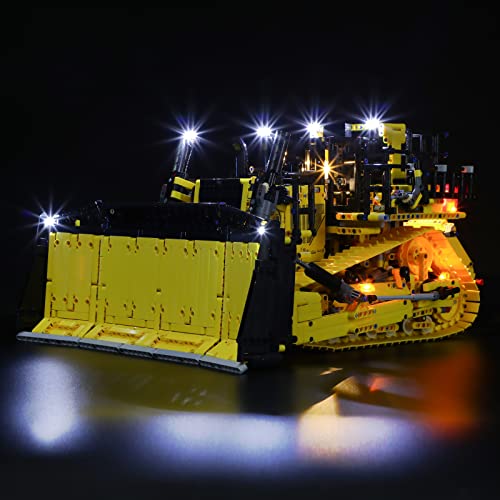 BRIKSMAX Led Beleuchtungsset für Lego Technic Appgesteuerter Cat D11 Bulldozer - Compatible with Lego 42131 Bausteinen Modell - Ohne Lego Set von BRIKSMAX