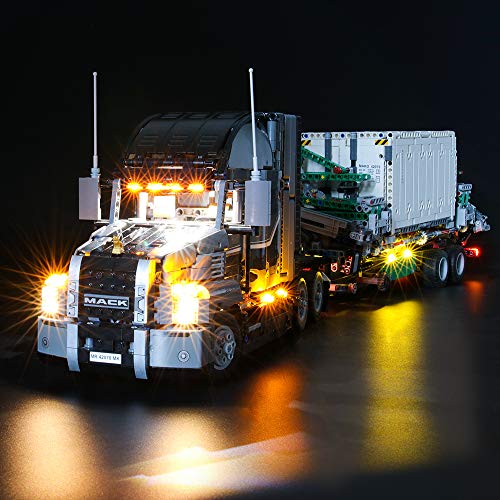 BRIKSMAX Led Beleuchtungsset für Lego Technic Mack Anthem,Kompatibel Mit Lego 42078 Bausteinen Modell - Ohne Lego Set von BRIKSMAX