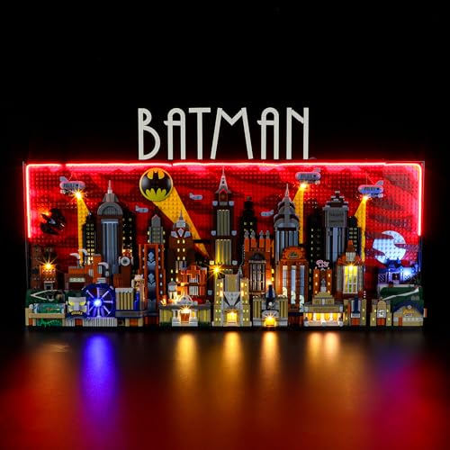 BRIKSMAX Led Licht für Lego Batman: Die Zeichentrickserie Gotham City 76271 - Compatible with Lego Batman Bausteinen Modell - Ohne Lego Set von BRIKSMAX
