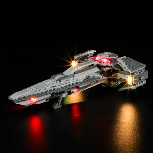 BRIKSMAX Led Licht für Lego Darth Mauls Sith Infiltrator 75383 - Compatible with Lego Star Wars Bausteinen Modell - Ohne Lego Set von BRIKSMAX