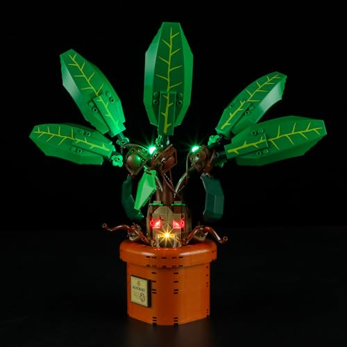 BRIKSMAX Led Licht für LEGO Zaubertrankpflanze: Alraune 76433 - Compatible with Lego Harry Potter Bausteinen Modell - Ohne Lego Set BRIKSMAX Led Licht für LEGO Zaubertrankpflanze: Alraune 76433 - Compatible with Lego Harry Potter Bausteinen Modell - Ohne Lego Set von BRIKSMAX