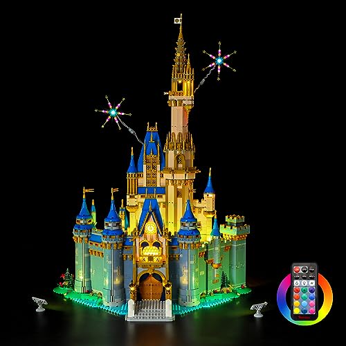 BRIKSMAX Led Lighting Kit for LEGO-43222 Disney Castle - Compatible with Lego Disney Building Blocks Model- Not Include Lego Set von BRIKSMAX