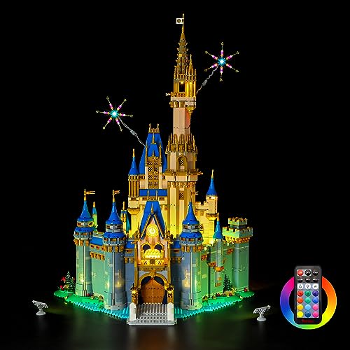BRIKSMAX Led Lighting Kit for LEGO-43222 Disney Castle - Compatible with Lego Disney Building Blocks Model- Not Include Lego Set BRIKSMAX Led Lighting Kit for LEGO-43222 Disney Castle - Compatible with Lego Disney Building Blocks Model- Not Include Lego Set von BRIKSMAX