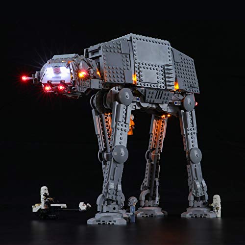 BRIKSMAX Led Lighting Kit für Lego Star Wars at-at Walker, Led Light Set Add-on für Lego Set 75288 (Nicht Beinhaltet Lego Model) von BRIKSMAX