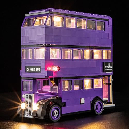 BRIKSMAX Licht für Abenteuer mit dem Fahrenden Ritter 76446 - Compatible with Lego Harry Potter Bausteinen Modell - Ohne Lego Set von BRIKSMAX