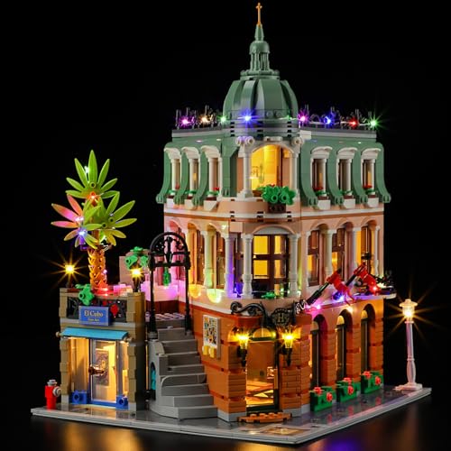 BRIKSMAX Licht für LEGO Boutique-Hotel（Weihnachtsversion） 10297 - Compatible with Icons Bausteinen Modell - Ohne Lego Set von BRIKSMAX