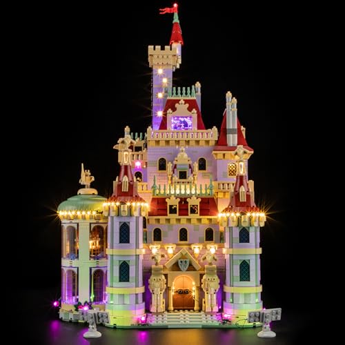 BRIKSMAX Licht für LEGO Das Schloss aus „Die Schöne und das Biest“ 43263 - Compatible with Lego Disney Bausteinen Modell - Ohne Lego Set BRIKSMAX Licht für LEGO Das Schloss aus „Die Schöne und das Biest“ 43263 - Compatible with Lego Disney Bausteinen Modell - Ohne Lego Set von BRIKSMAX