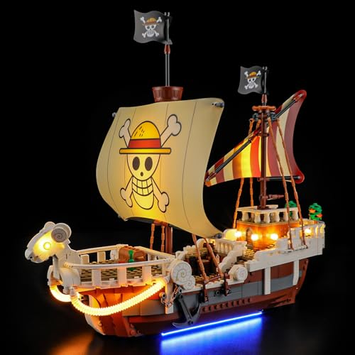 BRIKSMAX Licht für Lego Das Piratenschiff Flying Lamb 75639 - Compatible with ONE Piece Bausteinen Modell - Ohne Lego Set von BRIKSMAX