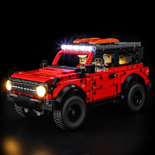 BRIKSMAX Licht für Lego Ford Bronco Offroader 42213 - Compatible with Technic Bausteinen Modell - Ohne Lego Set von BRIKSMAX