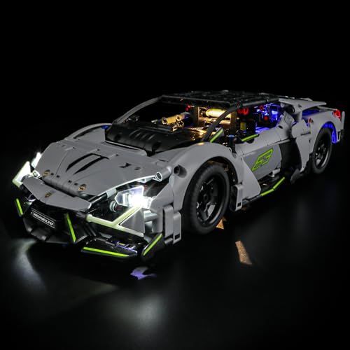 BRIKSMAX Licht für Lego Lamborghini Revuelto Supersportwagen 42214 - Compatible with Technic Bausteinen Modell - Ohne Lego Set BRIKSMAX Licht für Lego Lamborghini Revuelto Supersportwagen 42214 - Compatible with Technic Bausteinen Modell - Ohne Lego Set von BRIKSMAX
