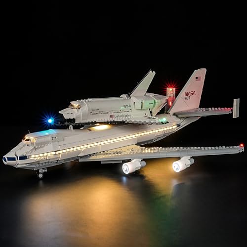 BRIKSMAX Licht für Lego Spaceshuttle-Transport-Jumbo 10360 - Compatible with Icons Bausteinen Modell - Ohne Lego Set von BRIKSMAX