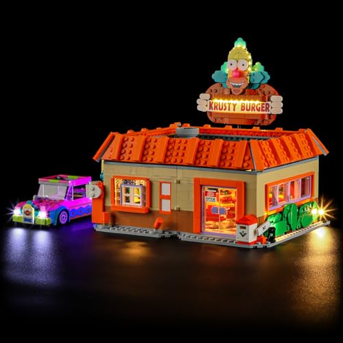 BRIKSMAX Licht für Lego The Simpsons: Krusty Burger 10352 - Compatible with Icons Bausteinen Modell - Ohne Lego Set BRIKSMAX Licht für Lego The Simpsons: Krusty Burger 10352 - Compatible with Icons Bausteinen Modell - Ohne Lego Set von BRIKSMAX