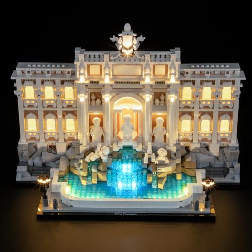 BRIKSMAX Licht für Lego Trevi-Brunnen 21062 - Compatible with Architecture Bausteinen Modell - Ohne Set BRIKSMAX Licht für Lego Trevi-Brunnen 21062 - Compatible with Architecture Bausteinen Modell - Ohne Set von BRIKSMAX