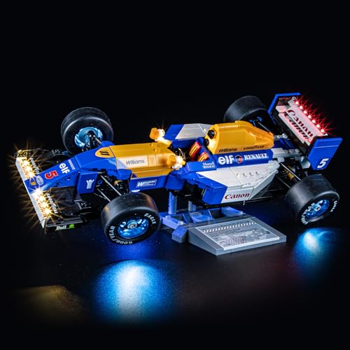 BRIKSMAX Licht für Williams Racing FW14B mit Nigel Mansell 10353 - Compatible with Lego Icons Bausteinen Modell - Ohne Lego Set von BRIKSMAX