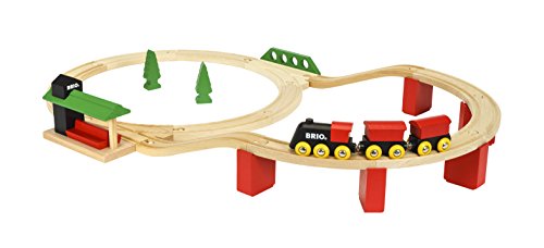 33424 BRIO Classic Deluxe-Set - Eisenbahnzubehör Holzeisenbahn - Empfohlen für Kinder ab 3 Jahren 33424 BRIO Classic Deluxe-Set - Eisenbahnzubehör Holzeisenbahn - Empfohlen für Kinder ab 3 Jahren von BRIO