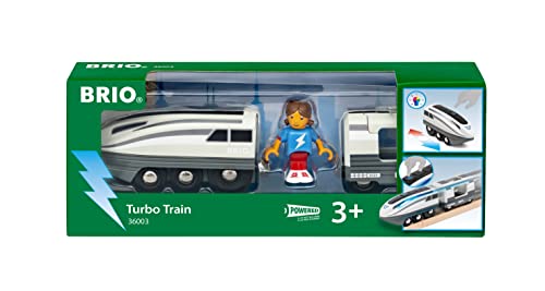 BRIO 36003 Turbo-Zug - Batteriebetriebener Spielzeugzug für Kinder ab 3 Jahren BRIO 36003 Turbo-Zug - Batteriebetriebener Spielzeugzug für Kinder ab 3 Jahren von BRIO