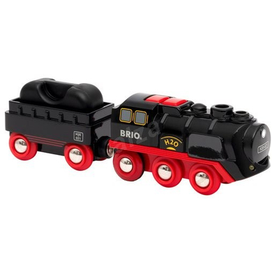 BRIO® WORLD Batterie- Dampflok mit Wassertank von BRIO