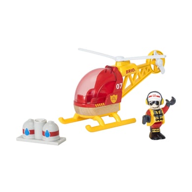 BRIO® WORLD Feuerwehr-Hubschrauber 33797 von BRIO