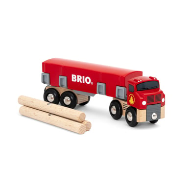 BRIO® WORLD Holztransporter mit Magnetladung 33657 von BRIO