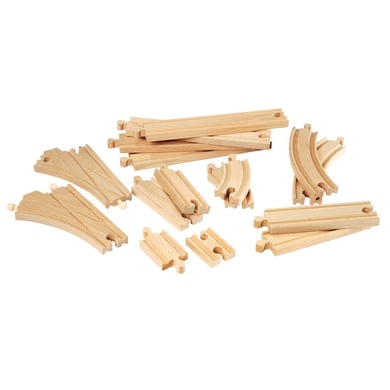 BRIO® WORLD Mittleres Schienensortiment 33402 von BRIO