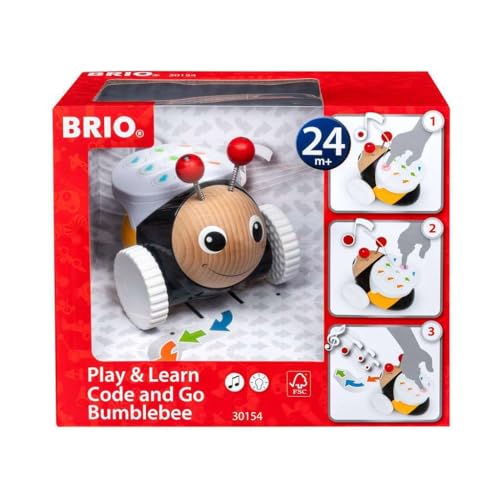 BRIO 30154 - Code & Go Programmierbare Hummel von BRIO