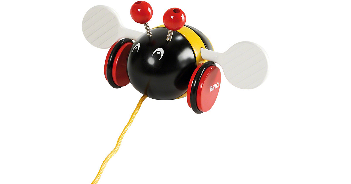 BRIO 30165 Nachziehtier Wilde Hummel mehrfarbig von BRIO