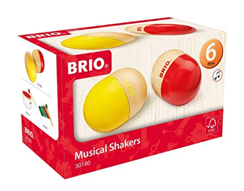 BRIO 30180 - BRIO Musikinstrument Rasselei Set, 2tlg. von BRIO