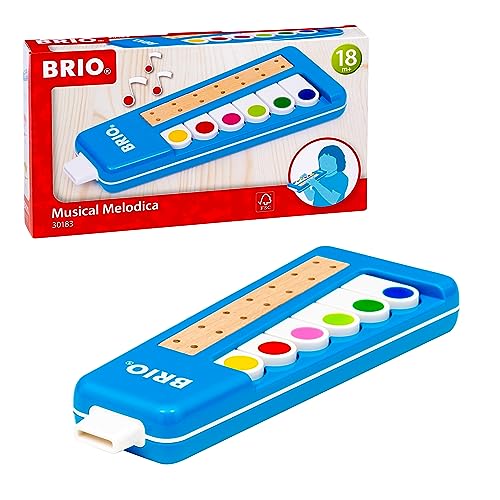 BRIO 30183 - Kinder Melodica - Spielzeuginstrument für Kleinkinder ab 18 Monate von BRIO