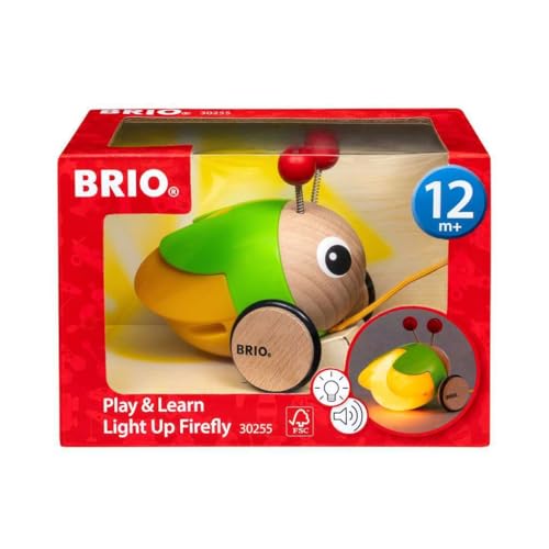 BRIO 30255 - Nachzieh-Tier Glühwürmchen mit Licht und Sound von BRIO