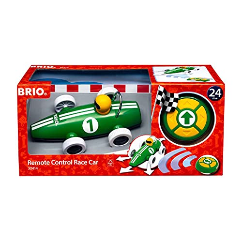 BRIO 30414 Rennwagen Racing Green - Schnittiger Sportwagen mit kindgerechter RC-Fernsteuerung - Empfohlen ab 2 Jahren BRIO 30414 Rennwagen Racing Green - Schnittiger Sportwagen mit kindgerechter RC-Fernsteuerung - Empfohlen ab 2 Jahren von BRIO