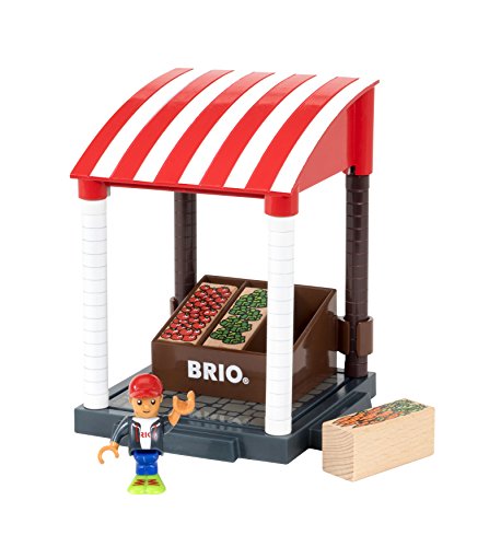 BRIO 33946 - Village Marktstand, bunt BRIO 33946 - Village Marktstand, bunt von BRIO